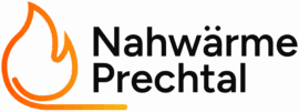 Nahwärme Prechtl - Logo mit Flammensymbol